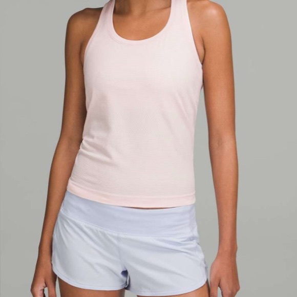 NWT Lululemon Swiftly Tech Tank Top 2.0 Race Length Strawberry Milkshake NEW 10 - Picture 1 of 5